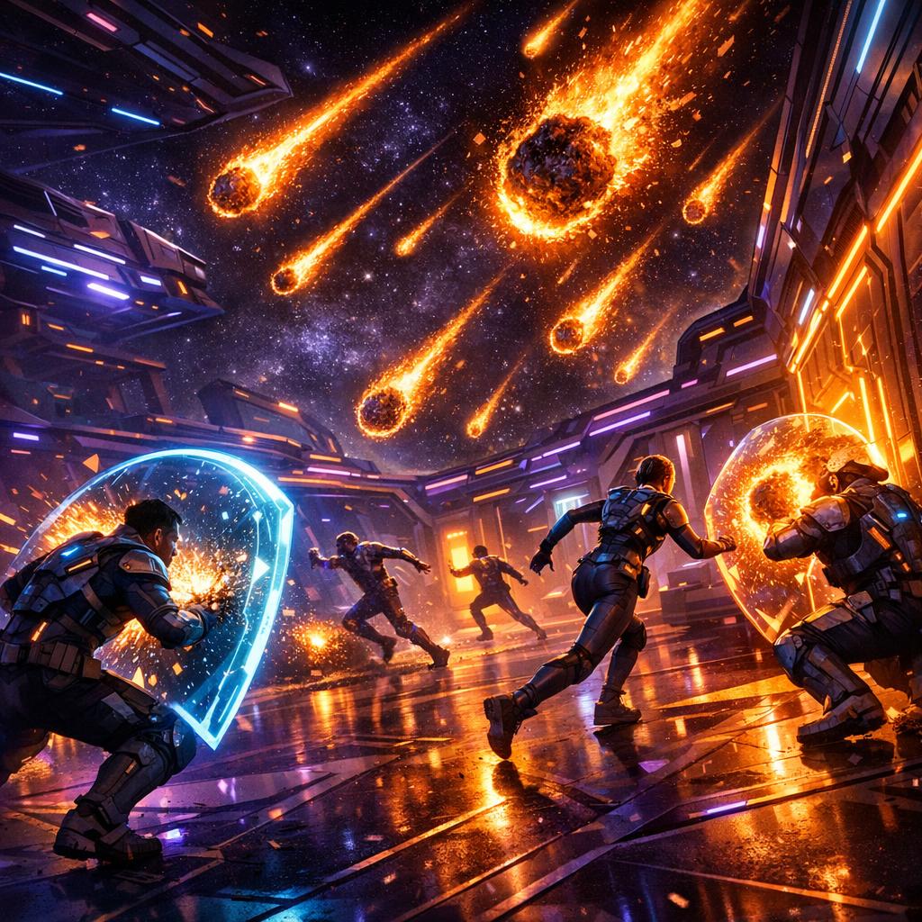 Meteor Shower concept art